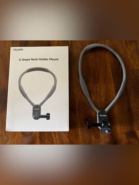 TELESIN Neck Holder Mount in Gray